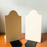 Pair of vintage globe bookends