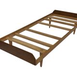 Vintage daybed 1960s minimalist design in Teak wood