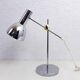 Lampe de bureau en métal chromé 1970