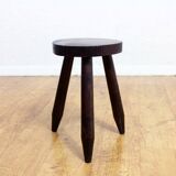 Old solid wood stool