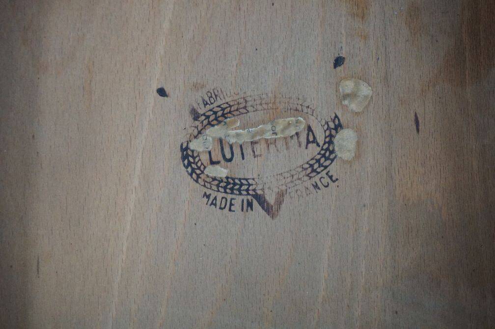 Paire de chaises bistrot Luterma bois brut