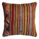 Vintage Turkish kilim cushion cover 40 x 40 cm