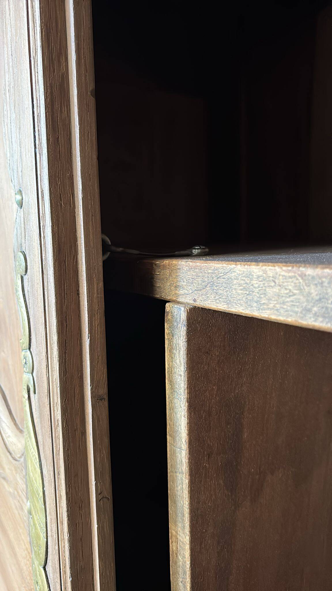 Antique solid wood wardrobe 1899