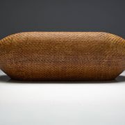 Canapé en osier tressé, style milieu du XXe siècle, France, années 1970