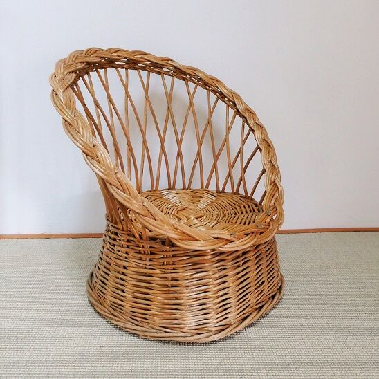 Child rattan chair
