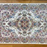 Carpet knotted Persian hand high range wool & silk 163x105cm