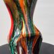 Vase poterie de Vallauris lave multicolore 1960