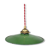 Enamelled sheet metal suspension