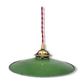 Enamelled sheet metal suspension