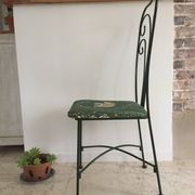 Vintage Wrought Iron Garden Chair