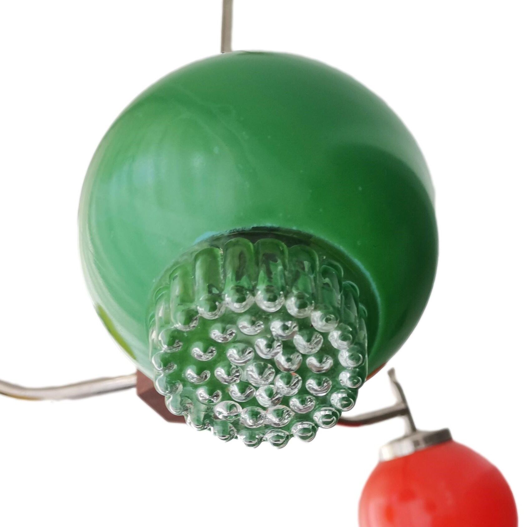 Lampe Soutnik multicolore des années 60