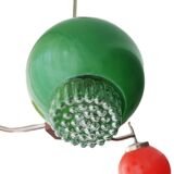 Vintage 60s multicolored Soutnik lamp