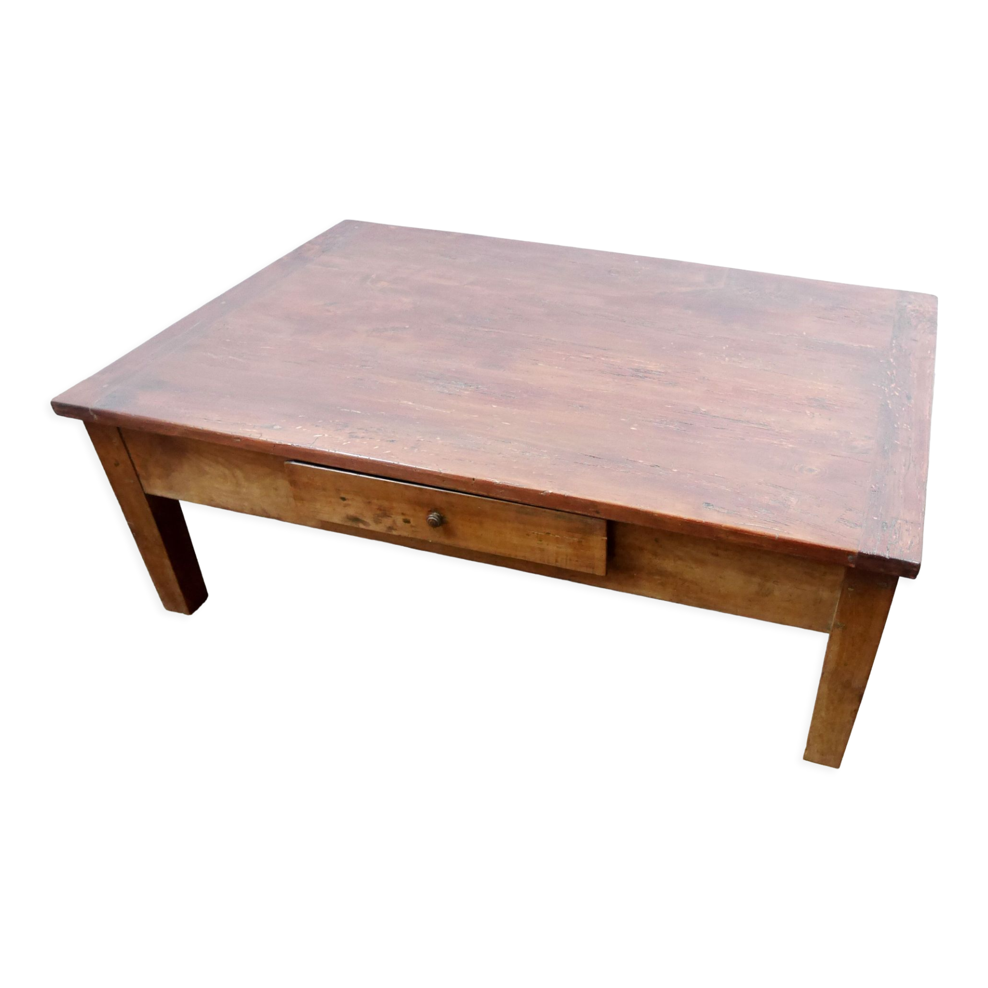 Solid wood coffee table firm countryside