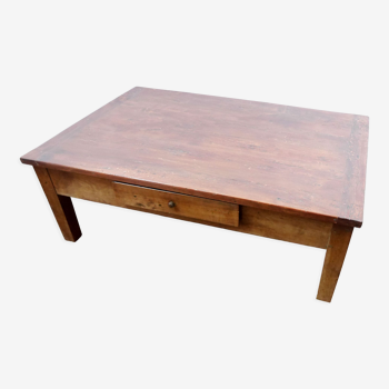 Solid wood coffee table firm countryside