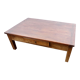 Solid wood coffee table firm countryside
