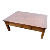 Solid wood coffee table firm countryside