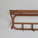 Vintage wooden coat rack