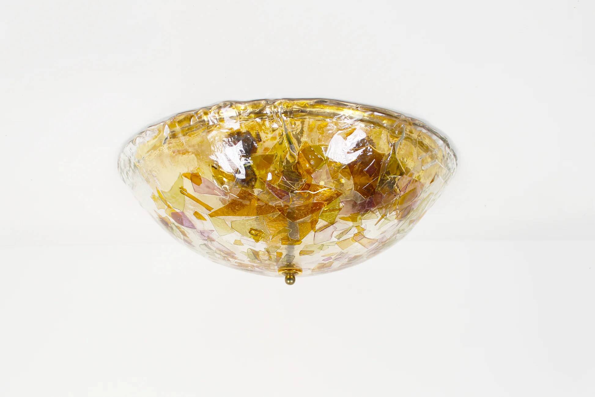 Grand lampadaire en verre de Murano par La Murrina