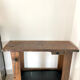 Old wooden workbench