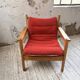 Safari chair in pine by Rold Rastad and Adolf Relling, 1960.