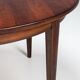 Gunni Omann large dining table in rosewood Omann Jun Denmark 1960