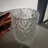 Eau à glace en verre du milieu du siècle