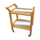 Art Deco serving trolley