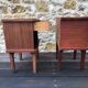 Pair of vintage bedsides 60