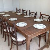 Set of 6 Fischel bistro chairs, early 1900s