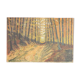 Painting oil forest trail