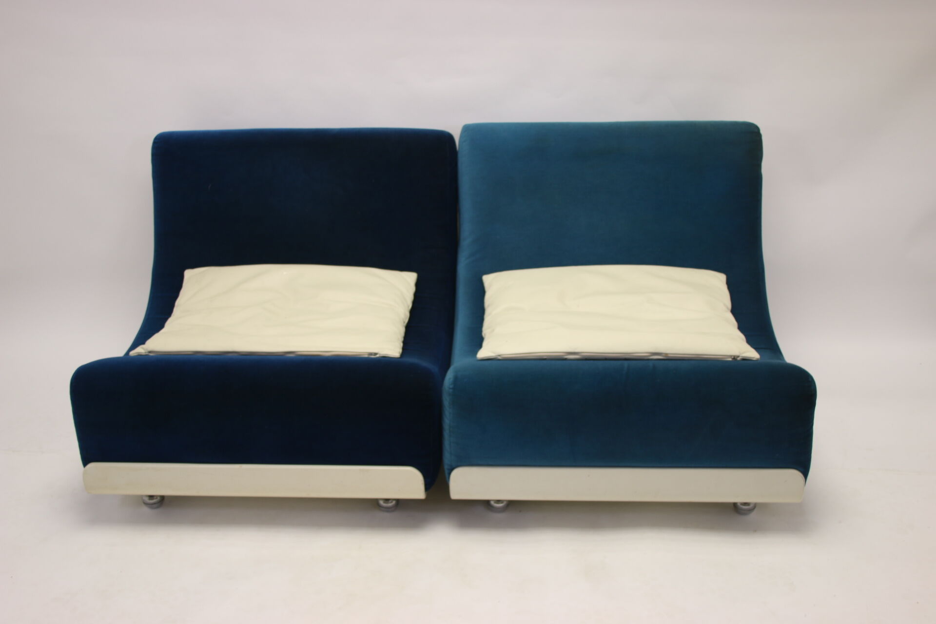 Set of 2 orbis lounge chairs by luigi colani for cor sitzcomfort - 1970s