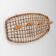 Italian Mid-Century Bamboo and Rattan Coat Rack, 1960s
