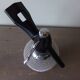 Glass Siphon and Braided Steel Mesh - Made in Czechoslovakia