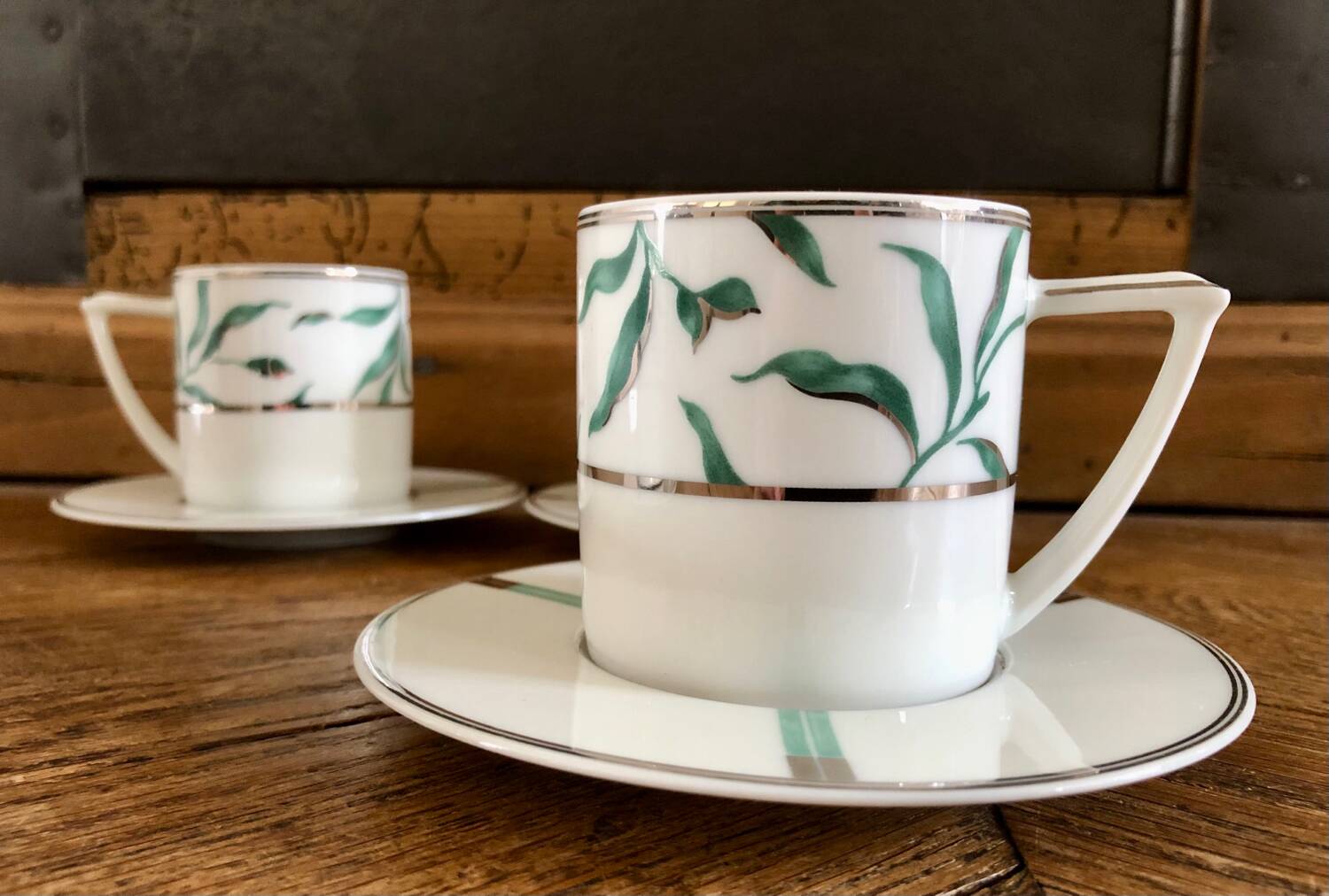 Porcelain coffee service by Rémy Letang