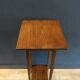 Antique oak plant table