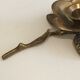Brass "flower" candlestick