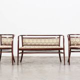 Otto Wagner Wiener Secession Seating Set for Mundus Austria 1903