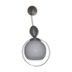 Adjustable glass ball suspension