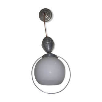Suspension réglable boule verre