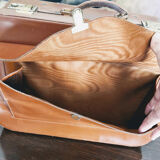 Leather case with Briefcase