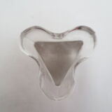Set of 8 knife holders in sleek old glass