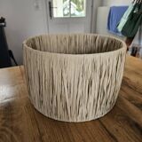 Raffia lampshade