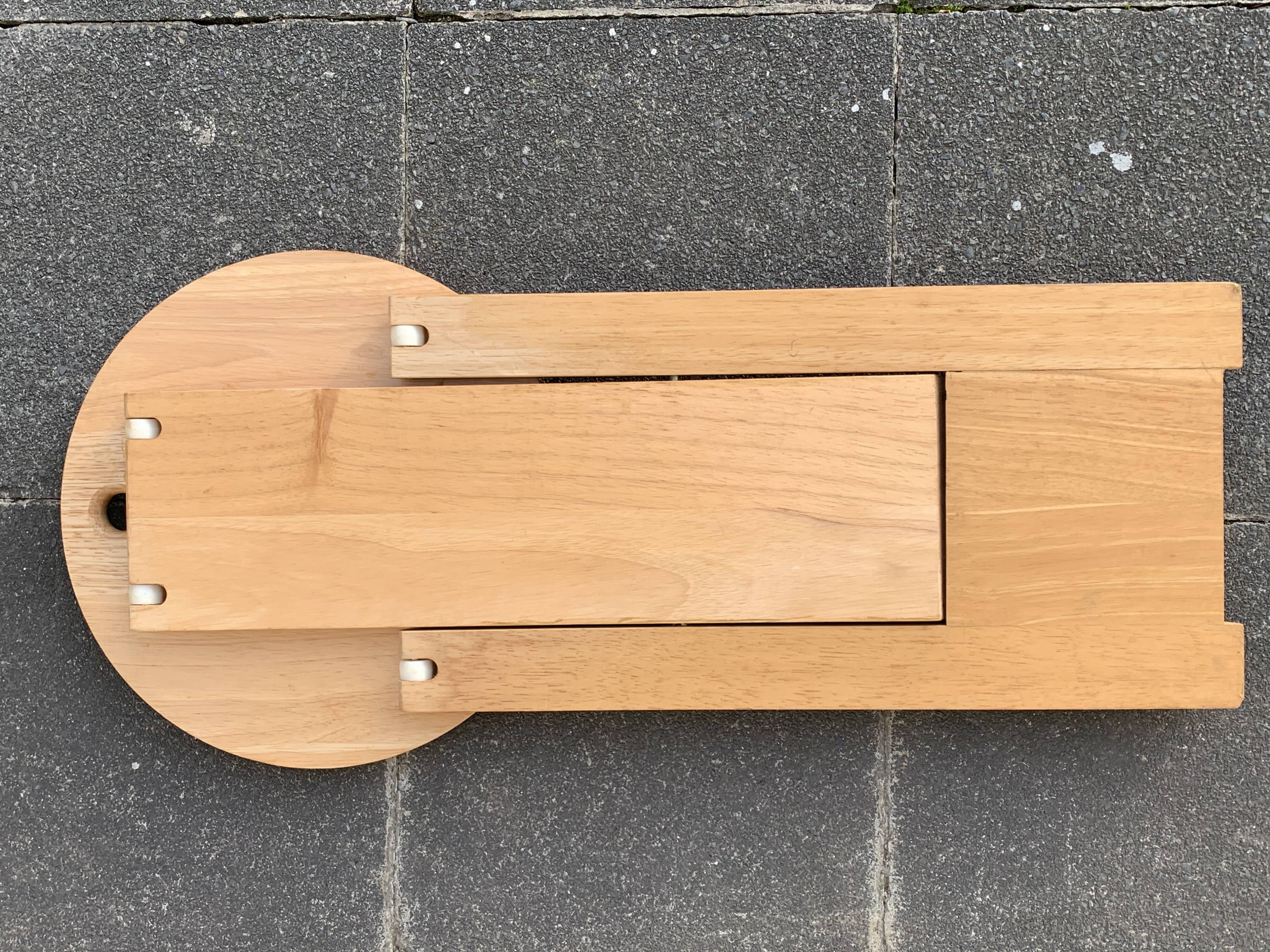 4 adrian Reed and Roger Tallon 1970 wooden folding stools