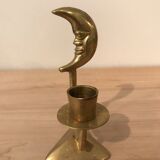 Moon and sun bougeoirs