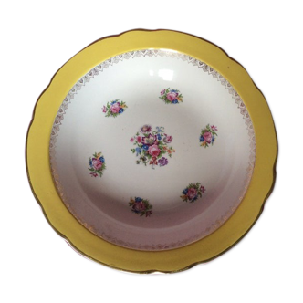 Digoin & Sarreguemines round ceramic dish