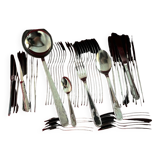 Complete 124-piece 2-drawer cutlery set Ascinox