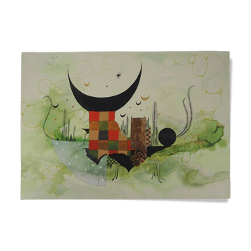 Roland CUCEJ: Triumph of the Moon, original signed lithograph