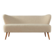 Vintage Cocktail Sofa in Teddy-Fabric