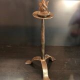 Brutalist candle holder