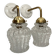 Pair of vintage wall sconces